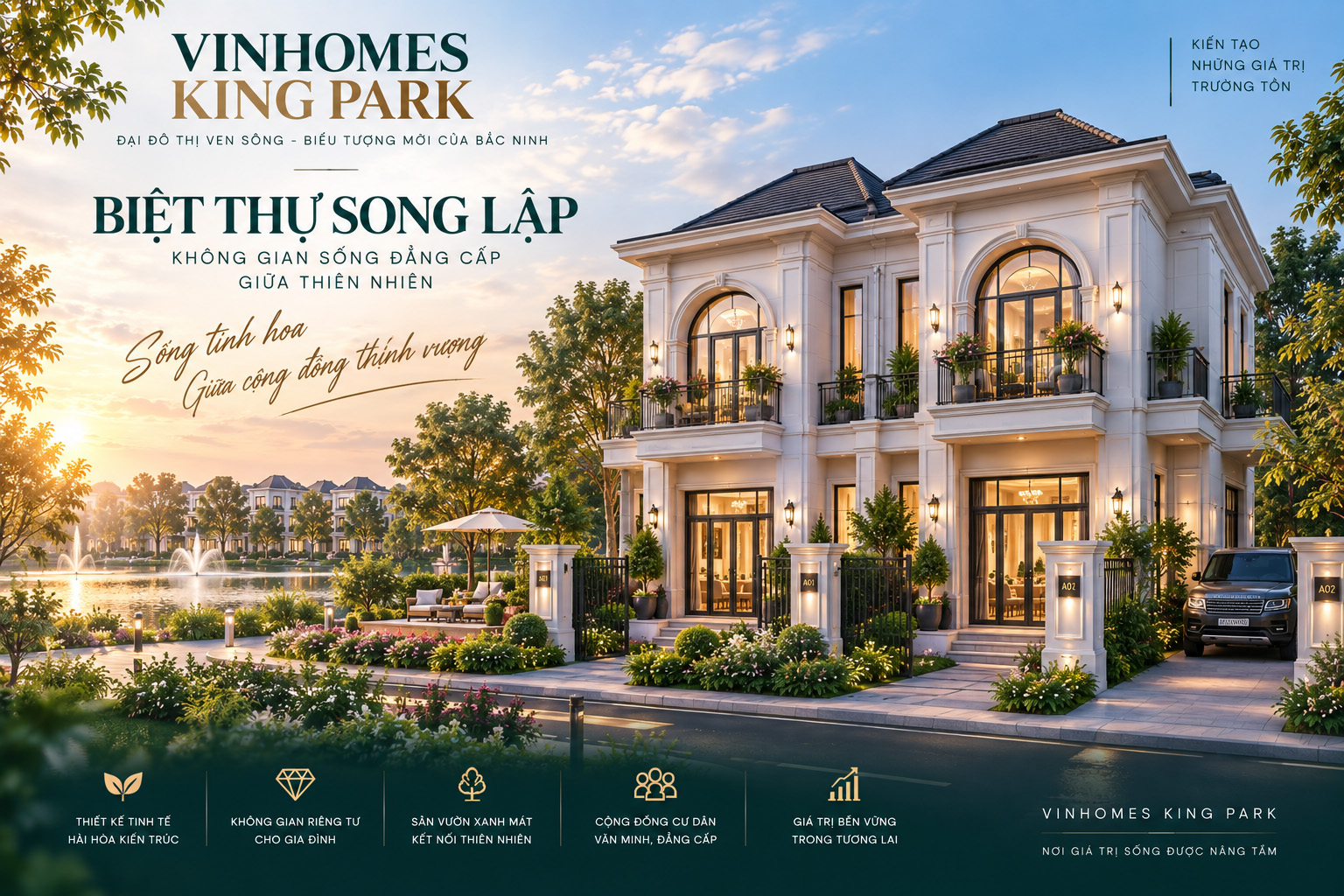 biệt thự vinhomes king park