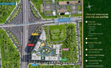 Mặt bằng và thiết kế chung cư Sun Feliza Cầu Giấy